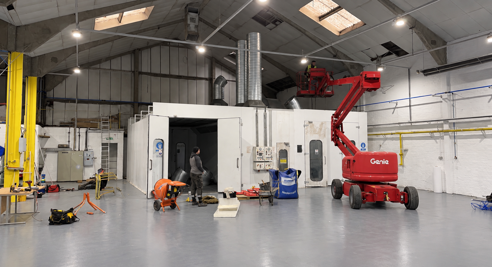 Spray Booth Installation & Commissioning